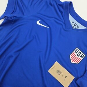 Nike USWNT 2024 Away Stadium Replica Dri-Fit Soccer Jersey FJ4327-417 Womens USA